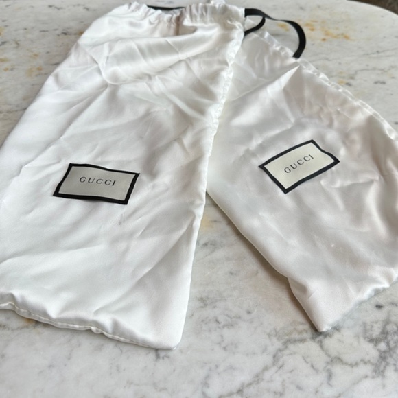 Gucci Web Men's Rubber Slide Sandal - White Rubber, US 6.5 - Picture 6 of 9